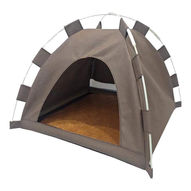 Складная уличная палатка для домашних животных с охлаждающим ковриком для кошек