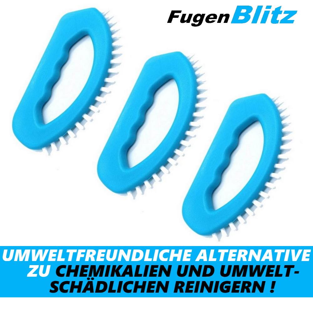 FugenBlitz щетка для чистки швов в ванной щетка для чистки швов щетка для краев 3x