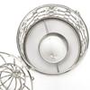 Iron Hanging Lantern Candle Holder Electroplated Birdcage Candlestick Decorations  Gift For Events