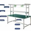 Heavy-duty Anti-static Workbench with Lights for Assembly and Maintenance Tasks