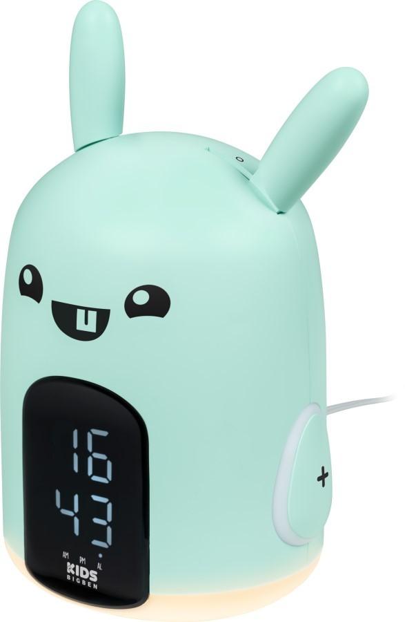 RKIDSRABBIT BIGBEN Budzik & Lampka nocna dla dzieci, BigBen