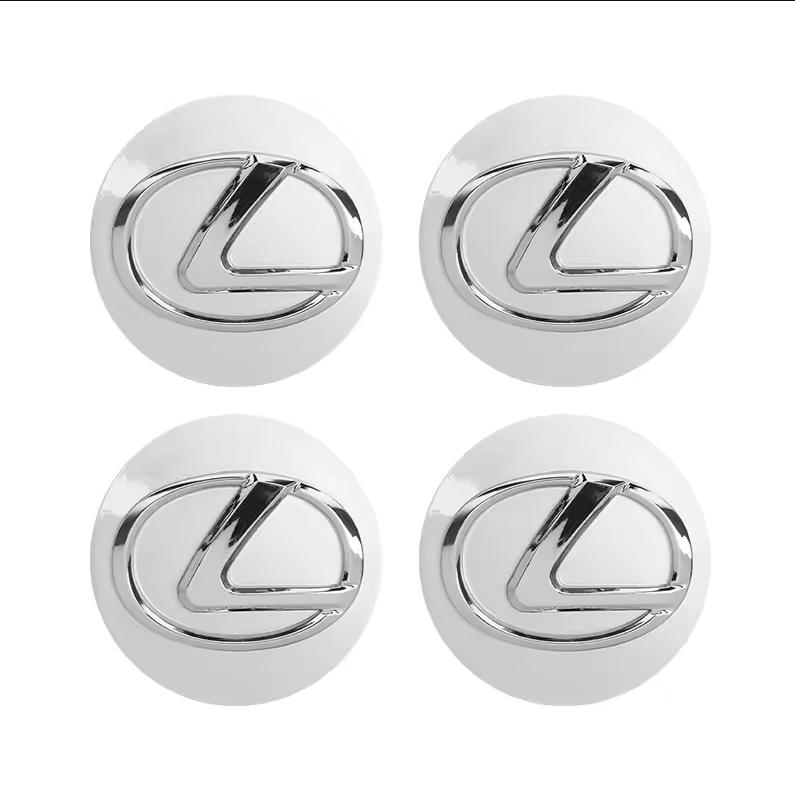 4Pcs 62mm Car Wheel Center Hub Caps for Lexus RX330 IS250 CT200h ES300h RX350 IS300h ES350 - Tire Wheel Hub Covers Accessories