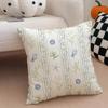 casual Marine vacation elements Cushion Cover Throw Pillow Cover Hidden Button Durable Polyester Chair Cushion