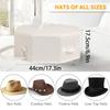 Large Capacity Outdoor Foldable Hat Box Denim Hat Storage Bag Unisex Hat Storage Rack