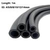 Durable Multifunctional Car Fuel Hoses ID 4 5 6 8 10 12 14mm with Pipe Clamp NBR Oil Resistant Hose Diesel Hose