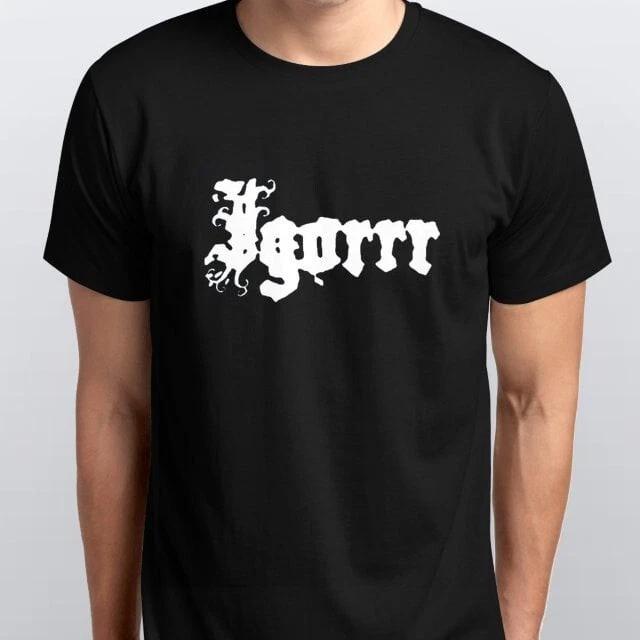 IGORRR новая ФУТБОЛКА размеры S _ 4 XL цвета Черный, Белый