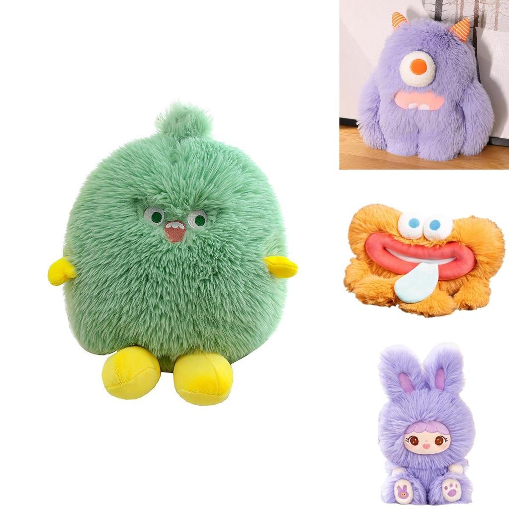 Маленькая Куку Длинноволосый Монстр Плюшевая Игрушка с Большими Глазами