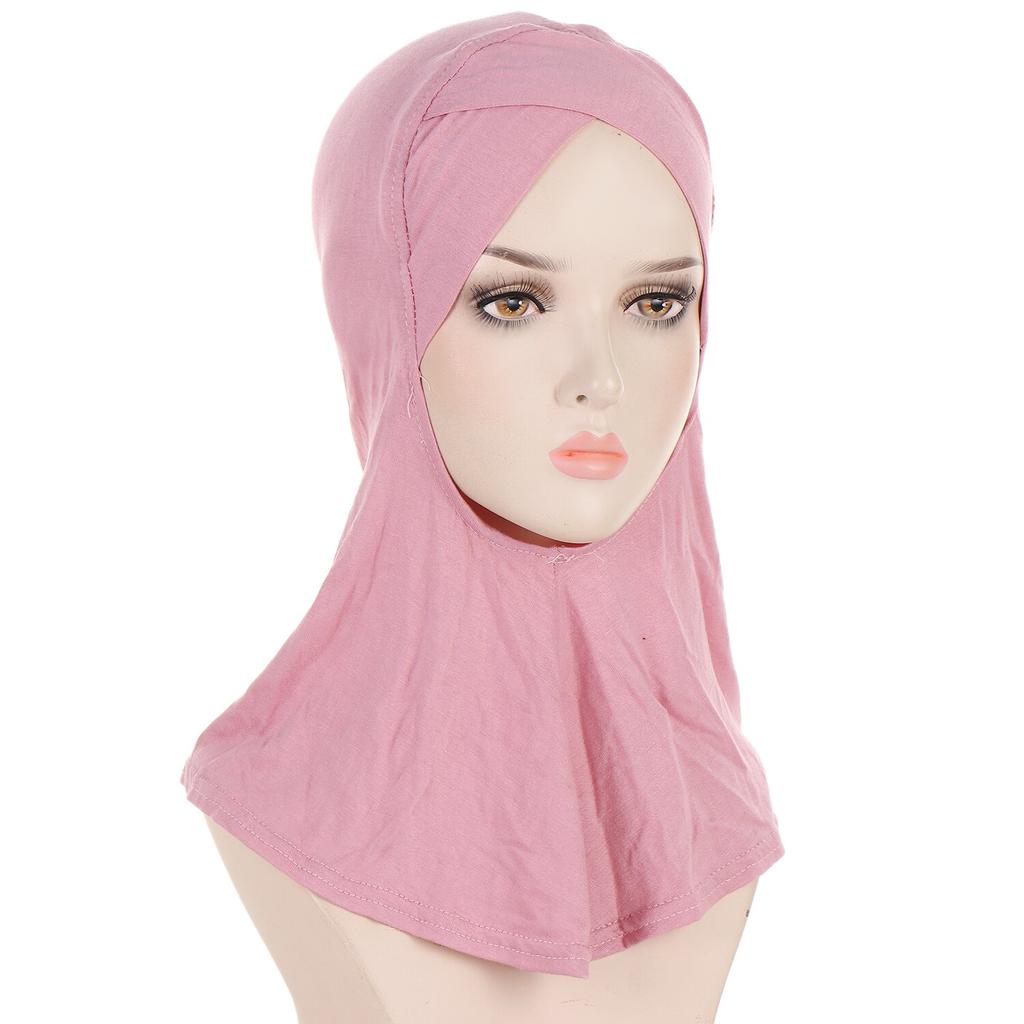 Крест на лбу мусульманских женщин с полным покрытием, внутренняя шапка хиджаба