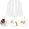 Chrome Window Pillar Post Covers Trim Fit For Lexus IS 1999-2005 Gloss Mirror Exterior Modification Stickers Decals Car Styling 6pcs/set