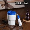 Stainless Steel 316 Double-Drink Insulated Travel Coffee Cup With Straw Lid Portable Mini Thermos Office Outdoor