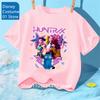 Toddler Girl Clothes Kpop Demon Hunters Cartoon Tee Shirt Funny Gift for Fans Harajuku Cool Kids T-shirts Summer Tops