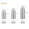 Нержавеющая алюминиевая бутылка для хранения косметической эмульсии, подходящая для лосьона, тонера, рыбацкой еды