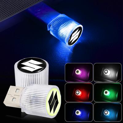 Новый Автомобильный Мини USB LED Подсветка Салона Декоративная Атмосферная Лампа для Suzuki GSR GSR750 GSR600 SV 650 Swift Jimny Grand Vitara Samurai Spacia Liana