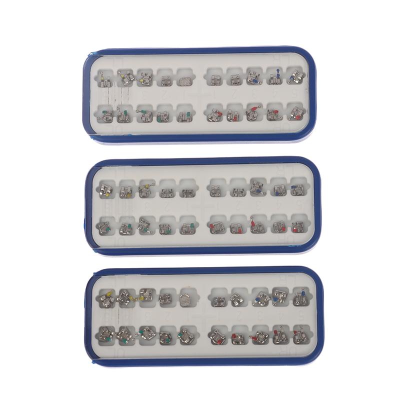 Высококачественные стоматологические брекеты Материал пассивные самолигирующие брекеты Mbt/Roth 022 345 Крючки