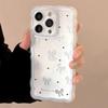 Синий бант Подходит для Iphone16promax Apple 15 Чехол для мобильного телефона 11 Прозрачный 13 Нишевый 1412