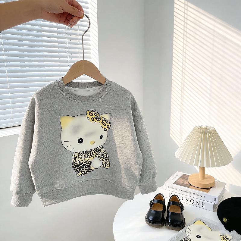 Комплект из худи с флисовой подкладкой и штанов для девочек (Осень/Зима 2026) - Стильно и модно для детей