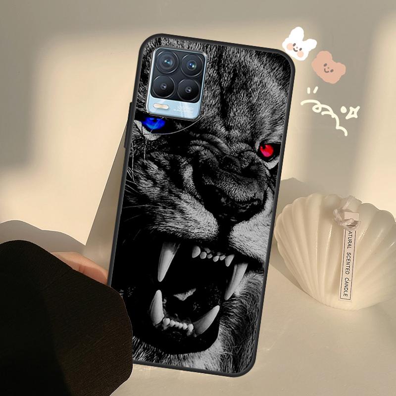 Чехол King of jungle Lion для OnePlus 10 9 Pro 8T 9R Nord2 Чехол для Realme GT Neo 2 3 GT Master 8i 9i 8 Pro
