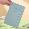 A5 To-Do List Hardcover Elastic Daily Planner Band Ribbon Bookmark No Bleed Thick Paper