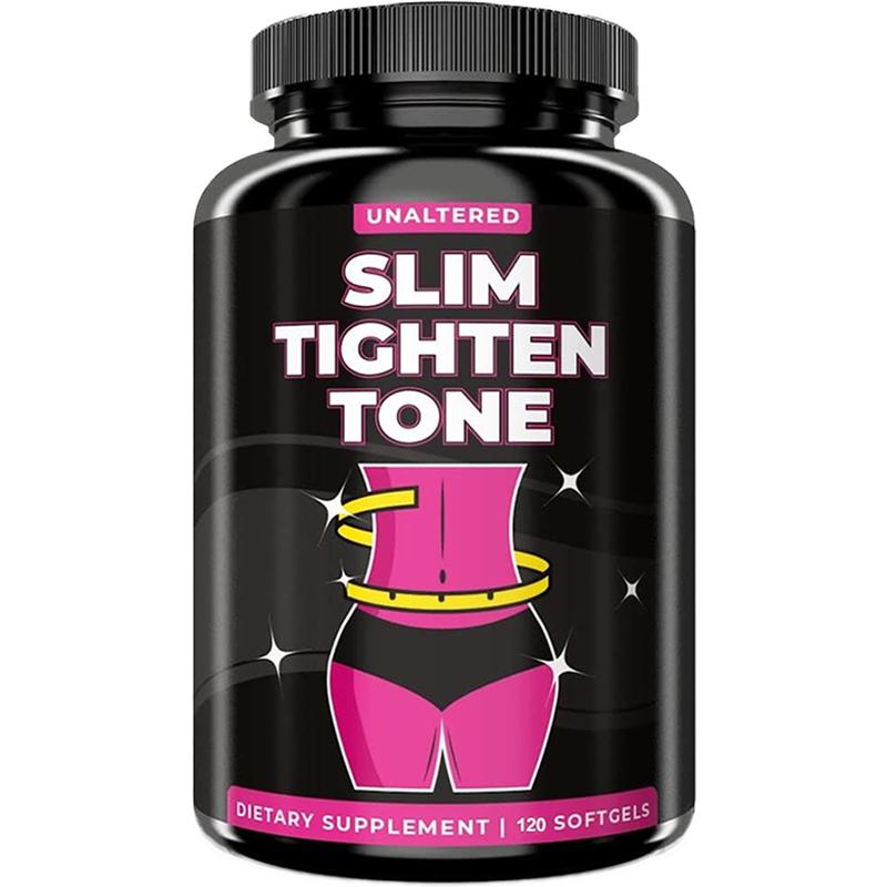 Unaltered Slim Tighten Tone Supplement, CLA 2400mg, Conjugated Linoleic Acid, 120 Caps