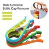Arthritis Clamp Bottle Opener 4-in-1 Non-Slip Rubber Grip Can Opener Jar Lid Remover Tool for Weak Hands Seniors Kitchen Gadget for All Ages