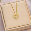 Love Diamond Clavicle Chain Fashionable Simple Versatile Necklace