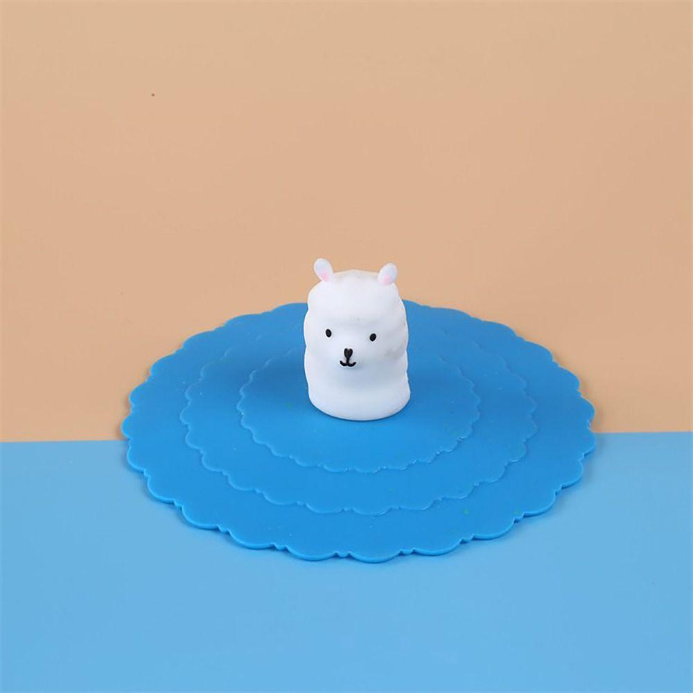 Пылезащитная крышка на присоске 10x10см Крышки для чая и кофе Многоразовая крышка для чашки Предметы первой необходимости