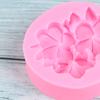 1 шт. силиконовая форма в форме цветка Гардения Плюмерия Рубра формы Diy инструмент для выпечки
