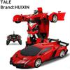 Toy - HUIXIN - RC Car Transformation Robots - Red - Remote Control - 6 Years and Up