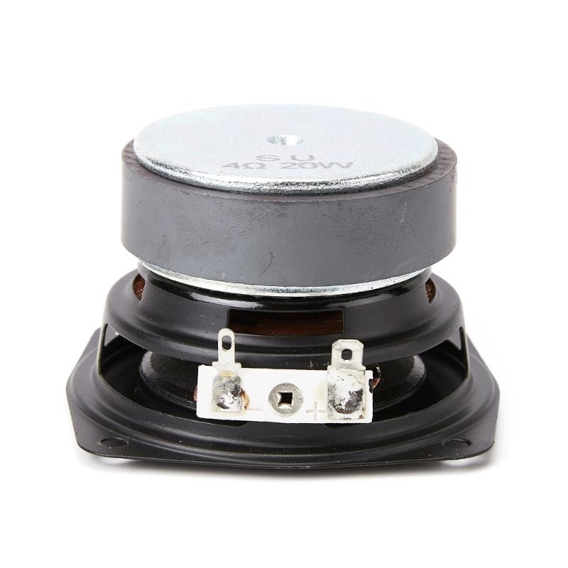 Hi-Fi 20 Вт 4 Ом Сменные динамики, 75 мм 78 мм Круглый громкоговоритель для энтузиастов звука