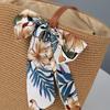 Sun Protection Straw Beach Hat Large Capacity Tote Bag Portable Beach Bag  Travel Outdoors