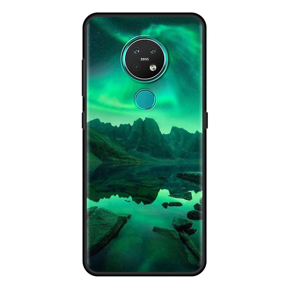 Northern Lights Sky Cell Phone Case for Nokia 5.4 7.2 3.4 5.3 2.3 3.2 8.3 5G 2.4 2.2 4.2 1.3 1.4 C20 G20 X20 Cover Coque