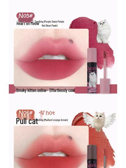 FLORTTE/Flower Knows Lilia Pudding Lip Cream: Matte, Transfer-Resistant Lip Glaze