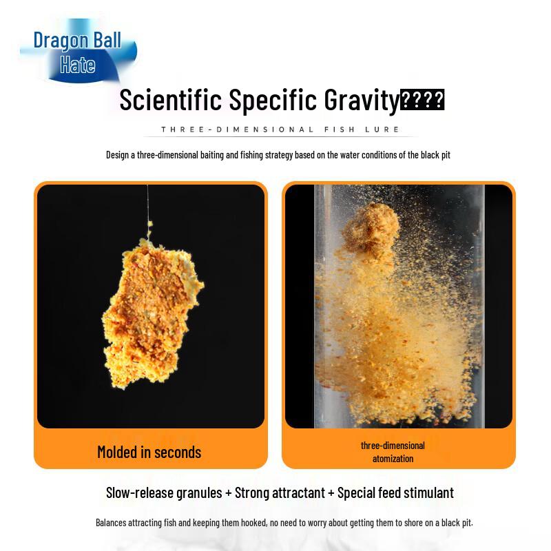 Рассыпчатая прикормка для рыбалки серии 'Saohei' от Longwanghen