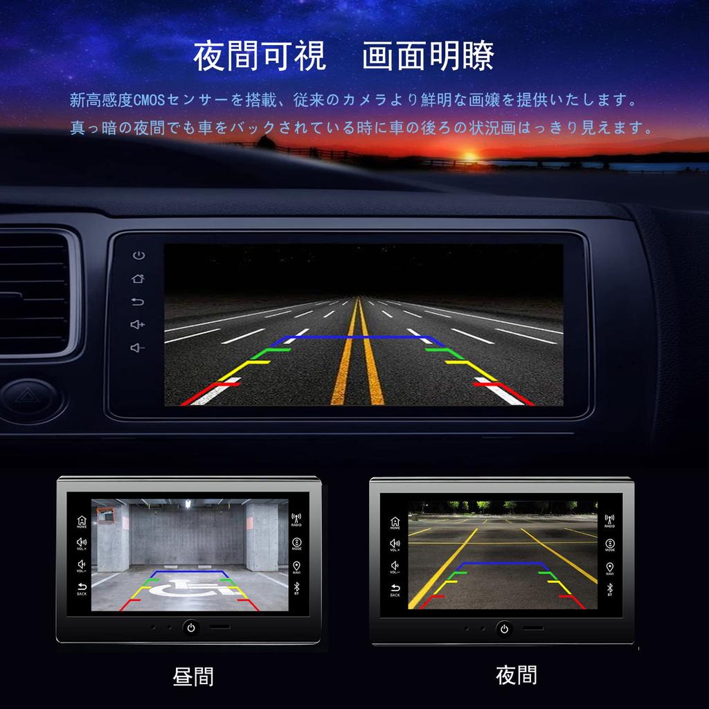 Back Camera 720P Latest Super Night Vision Rear Camera That Can Be Seen Even At Night Side Camera Super 1 Million Pixels for Both Front and Back