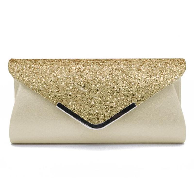 Женский ретро кожаный вечерний клатч со съемным ремешком-цепочкой для вечеринки и ужина, украшенный пайетками, сумка MIT