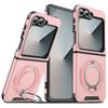 Z Flip 6 Магнитный вращающийся на 360 градусов чехол для телефона Samsung Galaxy Z Flip 6 Flip6 Кольцо-держатель Жесткий защитный чехол