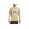Футболка мужская с длинным рукавом Tottenham Hotspur Strike Third Letter Print Spliced Knit Training Team-Gold DZ0846-784