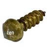 Pure Copper Cross Slot Pan Head Self-Tapping Screws M3/M3.5/M4/M5