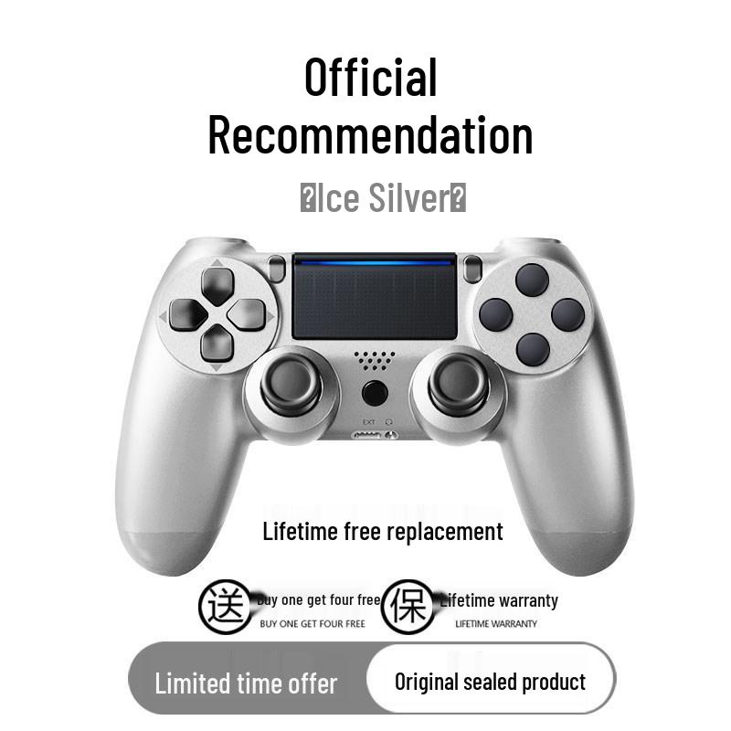 Compatible Wireless Bluetooth Controller for PS4 Pro, PC, Steam, iOS, and Mobile Devices