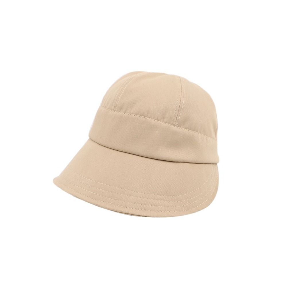 Ponytail Hat Beach Caps Wide Brim Fisherman Cap Foldable Visors Hat