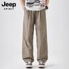 Мужские повседневные брюки JEEP SPIRIT прямого кроя из ледяного шелка