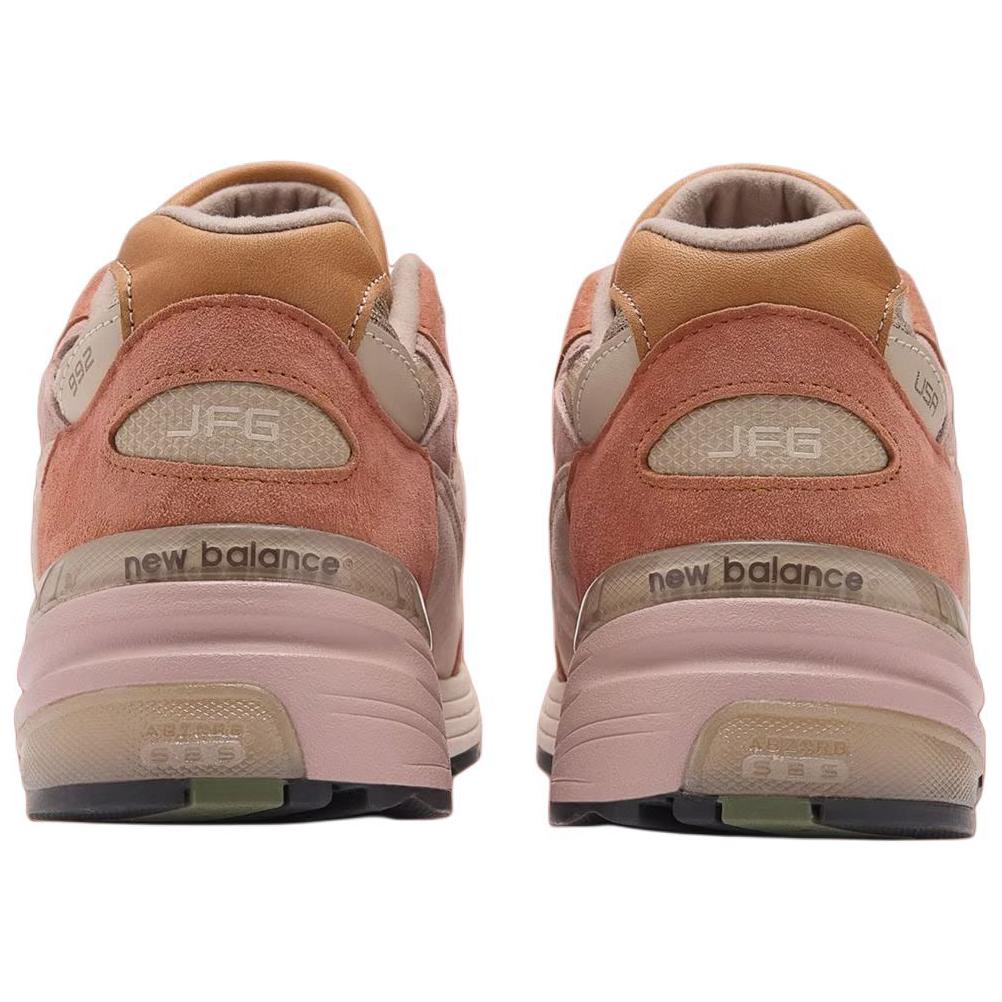Joe Freshgoods X New Balance 992 Made In USA Aged Well Men Sneakers Pink Rose-Smoke Misty-Rose U992JG1