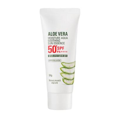 Успокаивающая солнцезащитная эссенция Aloe Vera Moisture Aqua (SPF50 + / PA ++++) 50 г / 1,76 унции. (3 варианта)