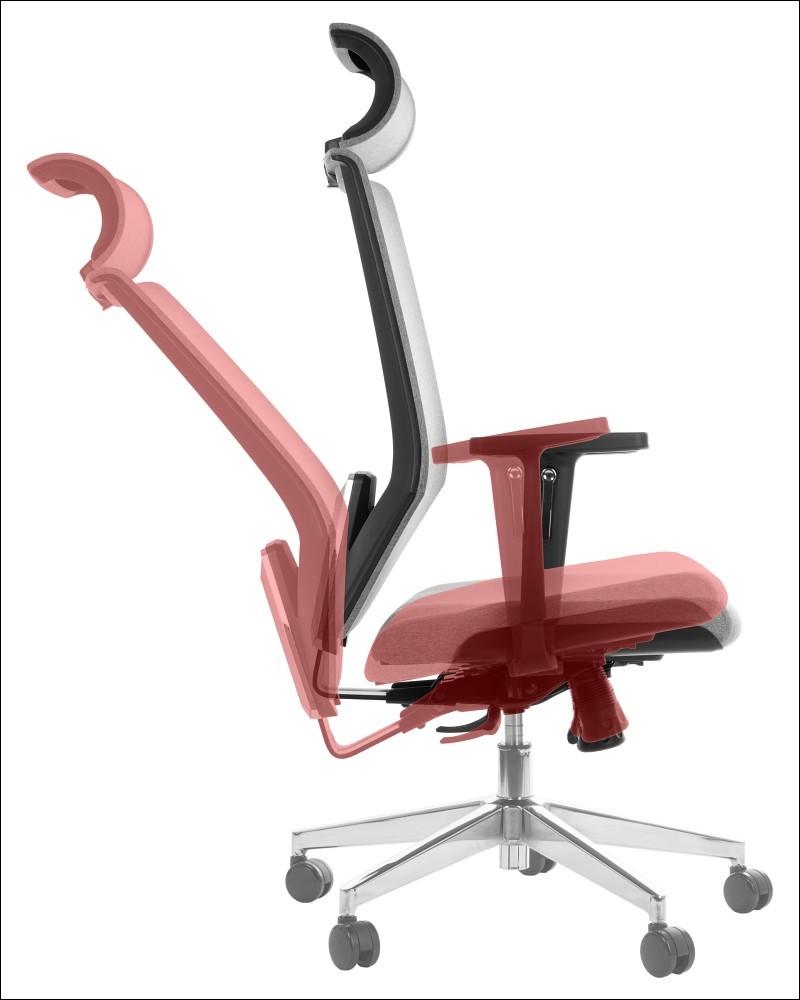 Swivel chair with extendable seat ZN-805-C tk.30