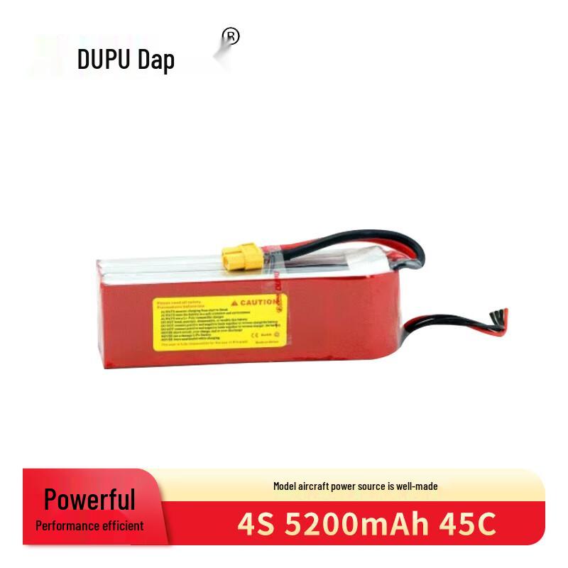DUPU 4S LiPo Battery for FPV Drones & RC Models (XT60 Plug)