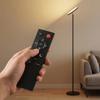 RGB Uplighter Floor Lamp, Dimmable Lamp with Remote Control & Touch Control, 350 degrees Rotating Head, Black