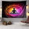 Moonlit Meditation Tapestry Room Decoration Wall Hanging for Living Room Bedroom, dormitory, Birthday and Christmas gifts