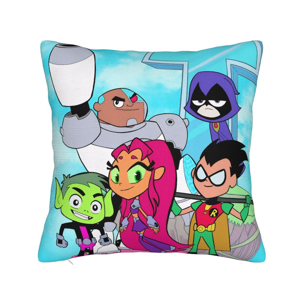 Подушки с принтом Подушки Teen Titans Go Beast Boy Постельное белье Чехол для подушки Декор Подушка для дивана Чехол Разные размеры