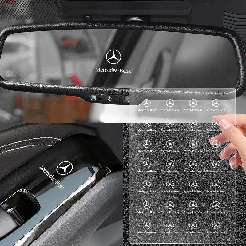 Car Stickers Car-Styling Logo Interior Decorative Accessories for Mercedes Benz W212 W204 W211W168 W213 W205 W210 W108 W124 UVWXY1