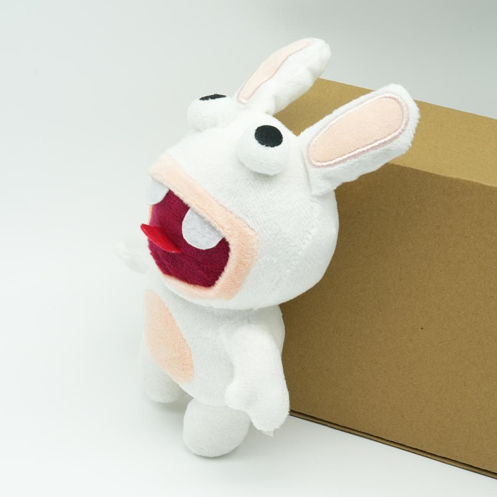 TreasuringU 21cm Rabbit Plush Toys Crazy Rabbit Stuffed Doll Cute Animals Game Plushies Birthday Gift